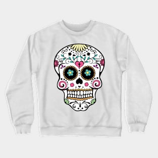 Skull mexican pink Crewneck Sweatshirt